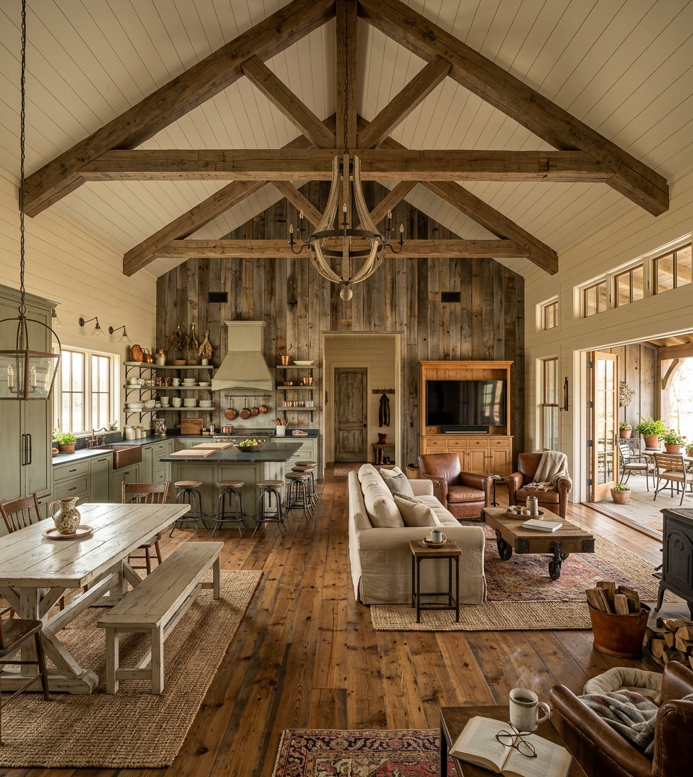 Int Farmhouse Interior Design