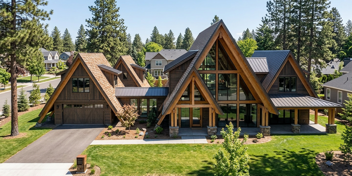 A Frame Exterior Design