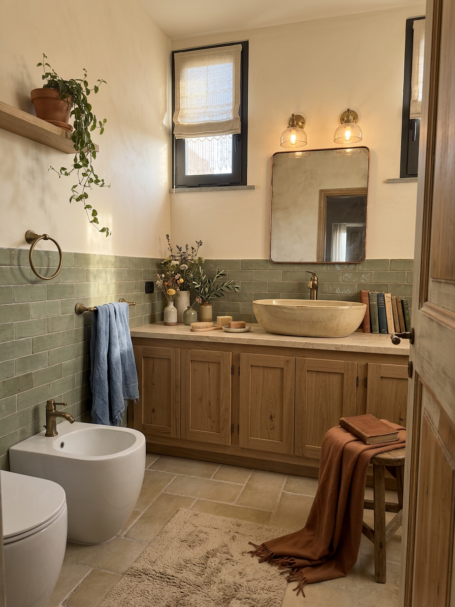 Casual Bathroom