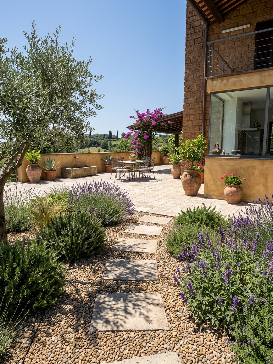 Mediterranean Garden Design