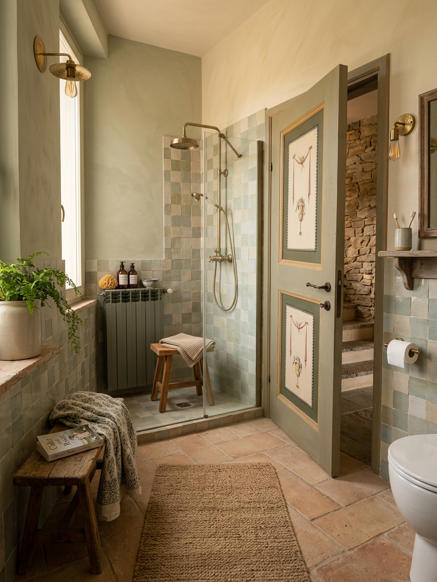 Casual Bathroom