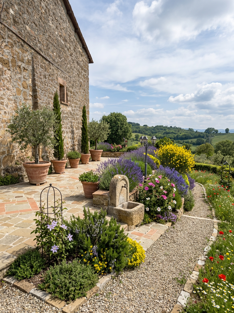 Mediterranean Garden Design