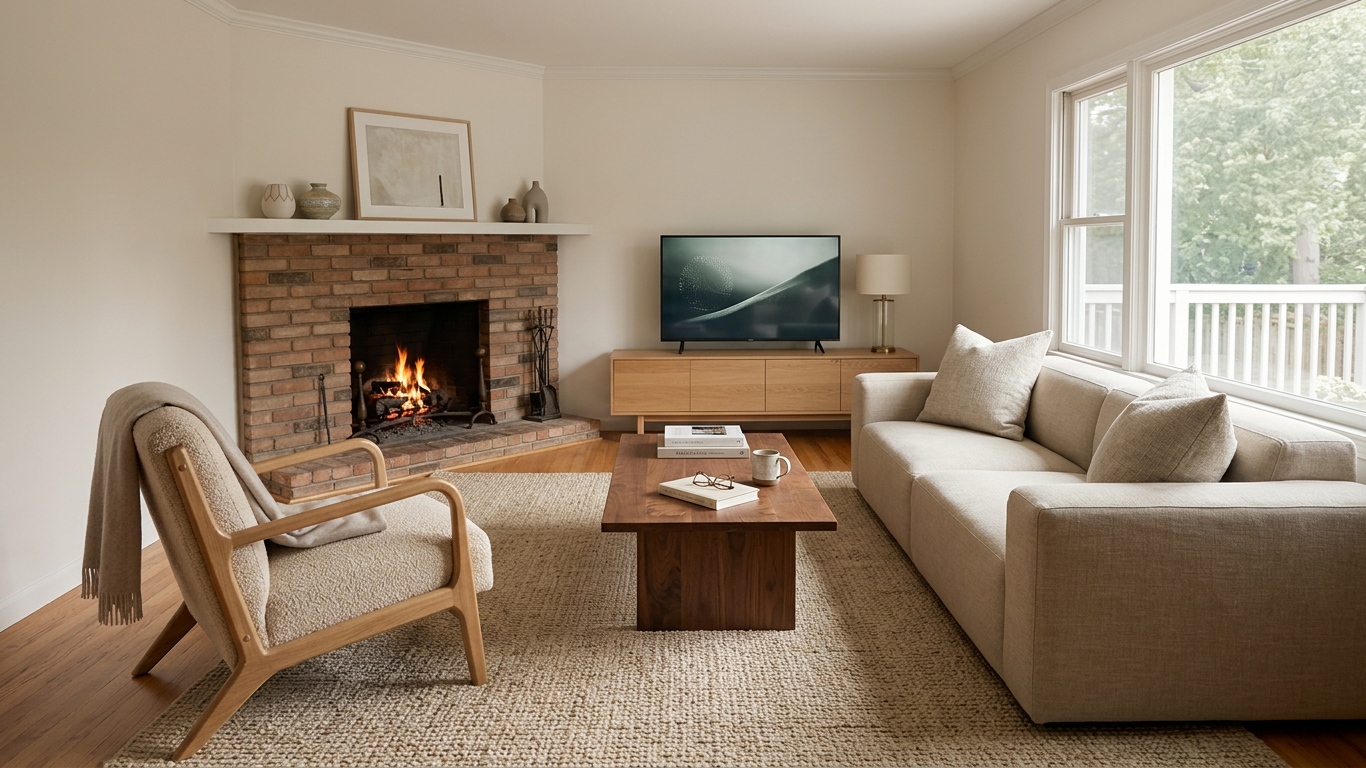 Int Warm Minimalism Interior Design