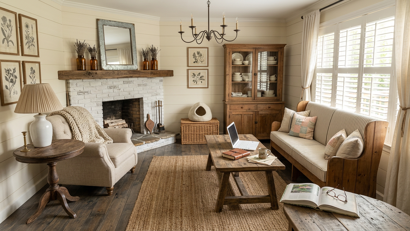 Int Farmhouse Interior Design