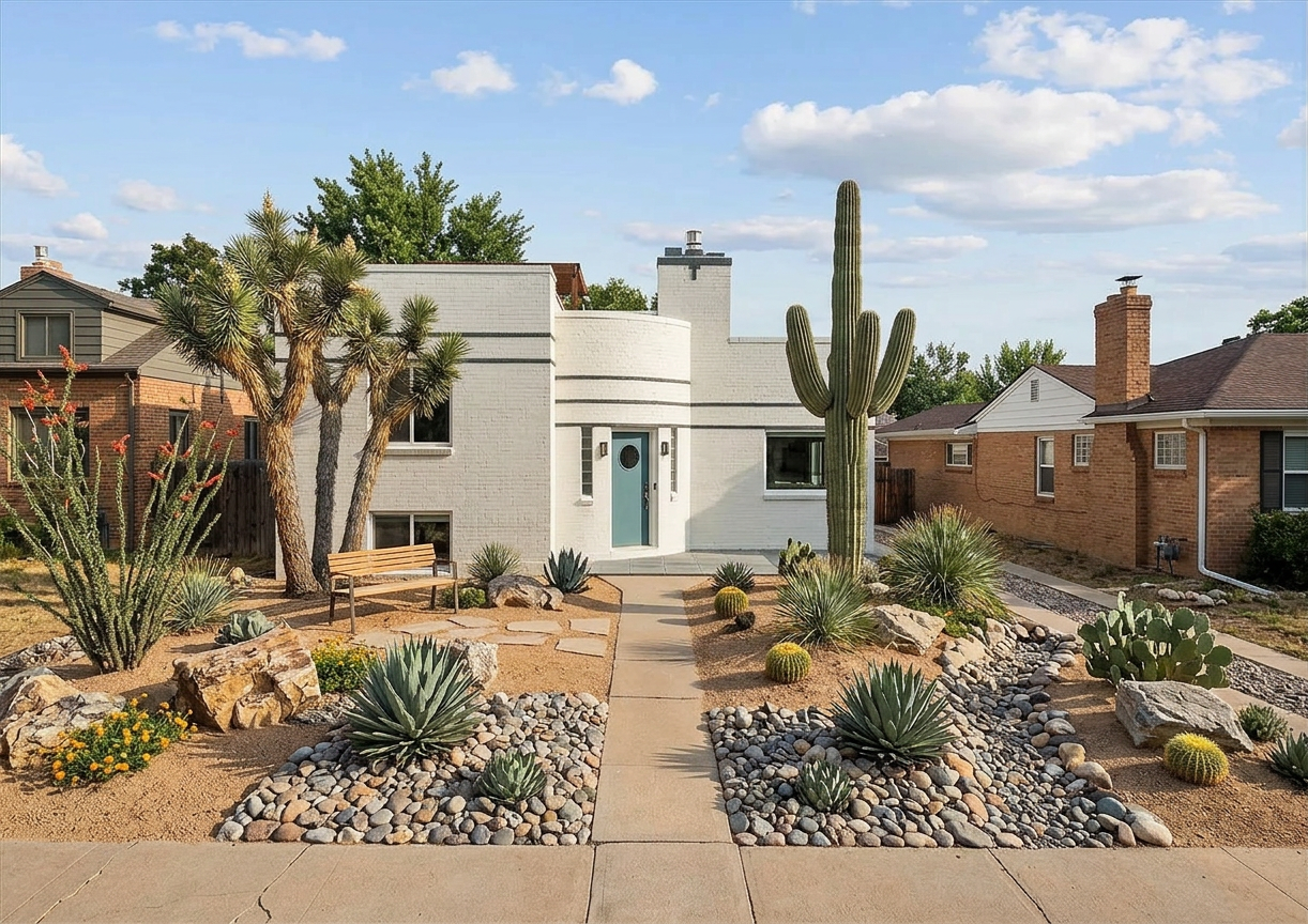 Ls Desert Xeriscape Landscape Design