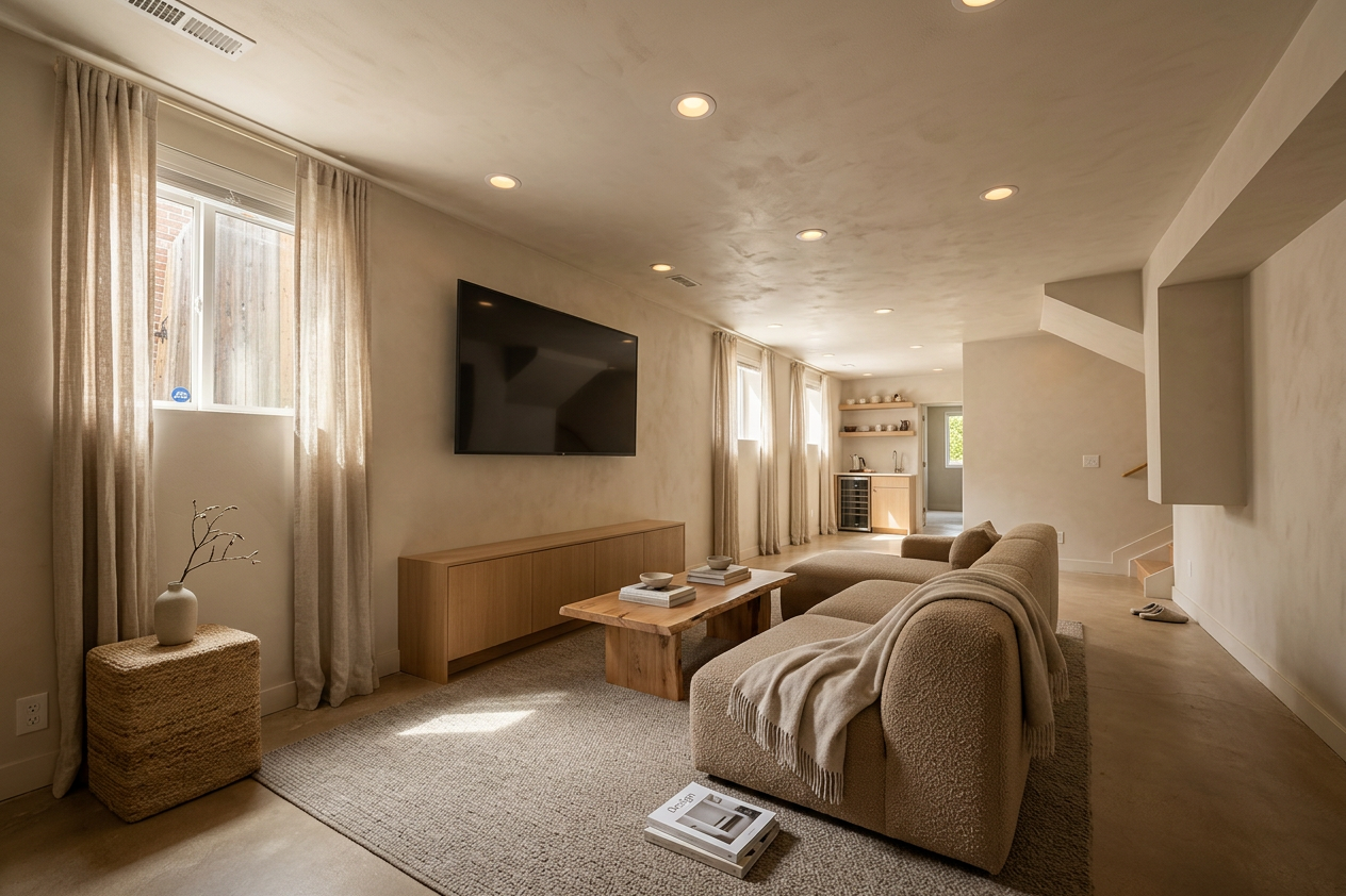 Int Warm Minimalism Interior Design