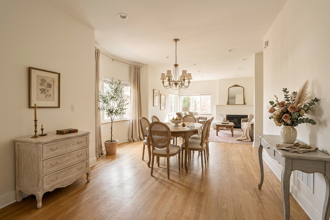 Int Romantic Minimal Interior Design