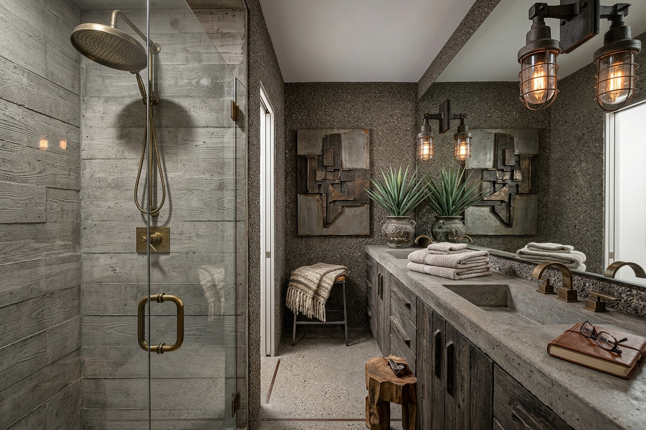 Int Brutalist Interior Design