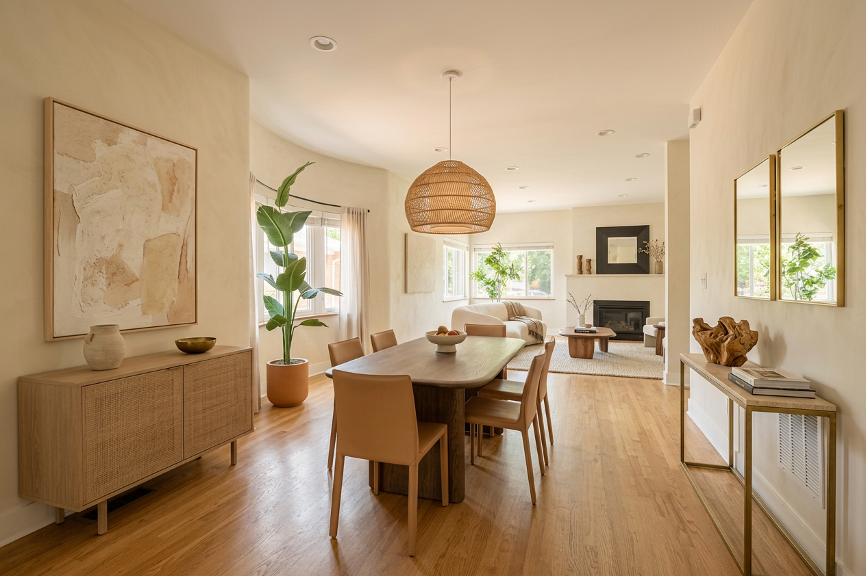 Int Warm Minimalism Interior Design