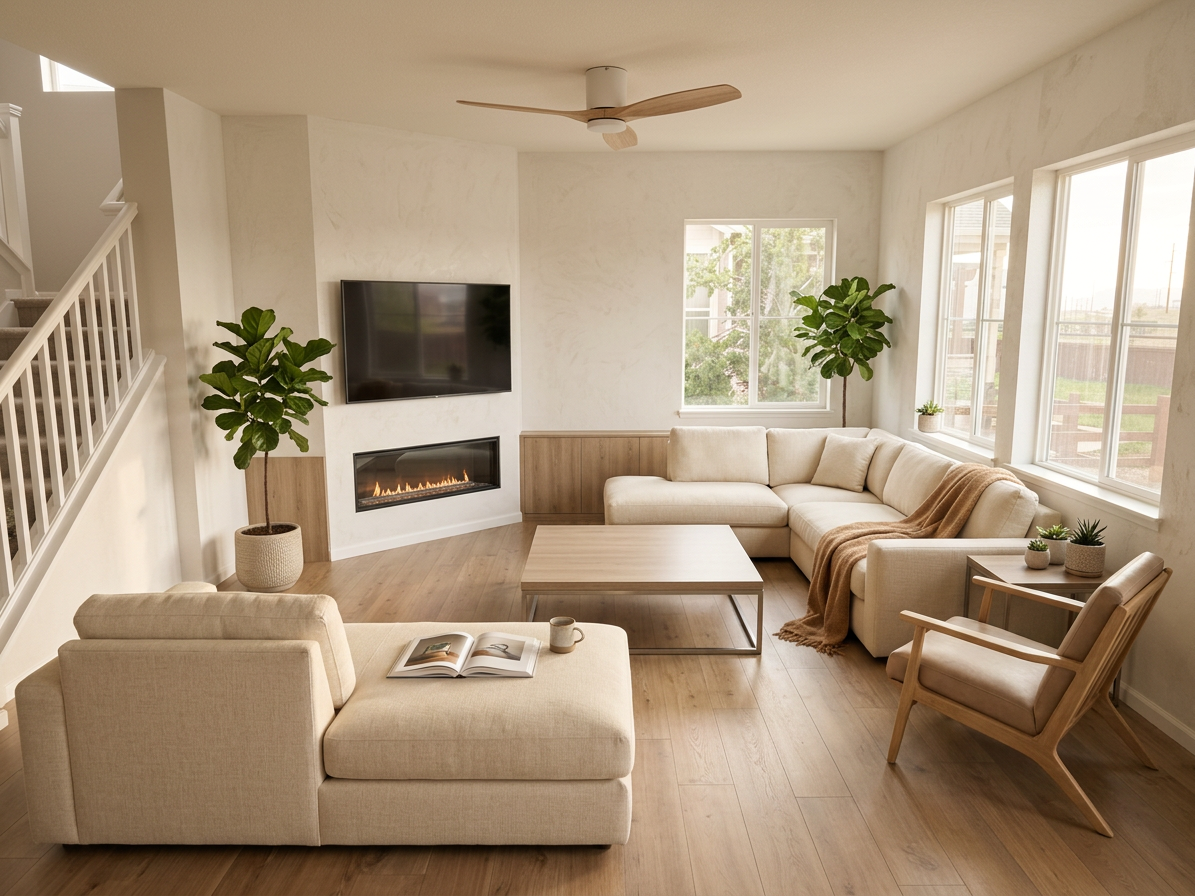 Int Warm Minimalism Interior Design