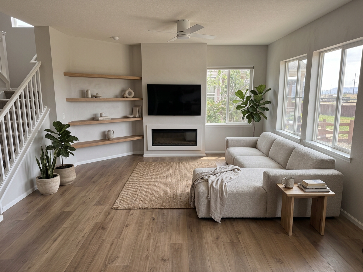Int Warm Minimalism Interior Design