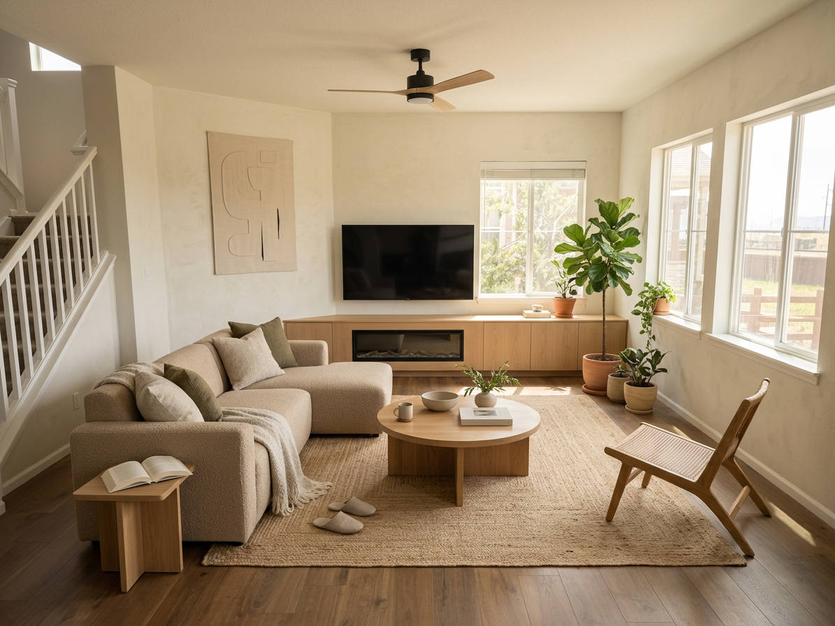 Int Warm Minimalism Interior Design