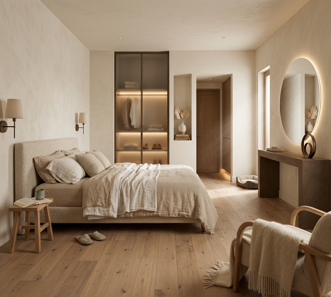 Int Warm Minimalism Interior Design